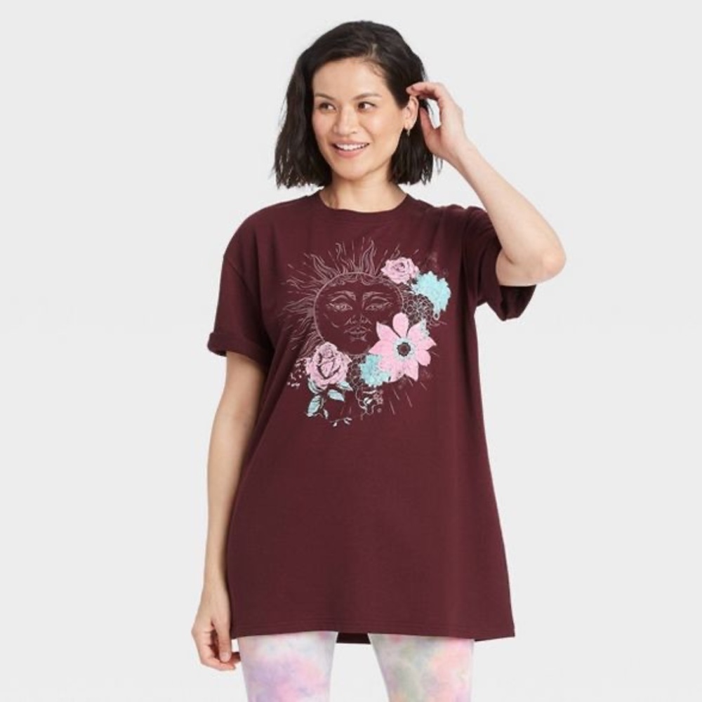Modern Lux sun tshirt dress/oversized tshirt